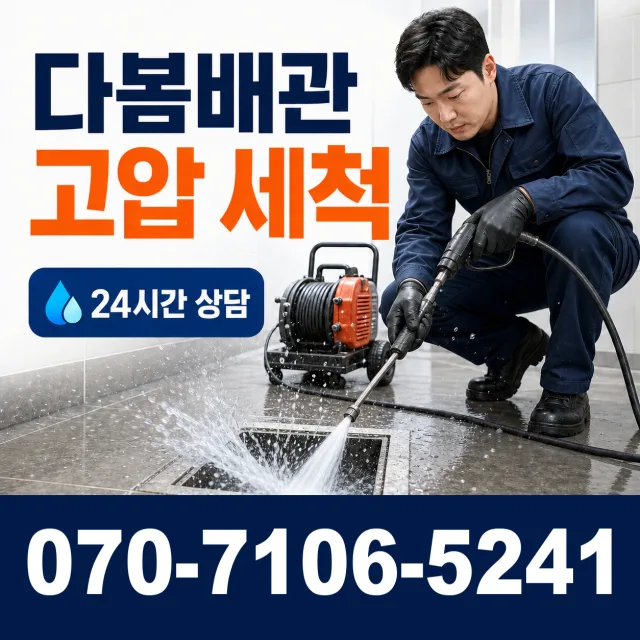 제주 서귀포시 안덕면 상아니올로 하수구막힘 상담 이미지 4